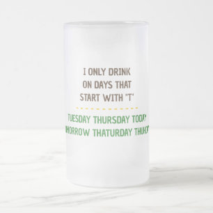 Monkey Beer Stein Mattglas Bierglas