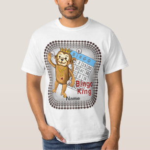 Monkey Bingo King T - Shirt