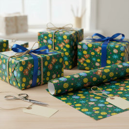 Monkey Business Pattern Geschenkpapier