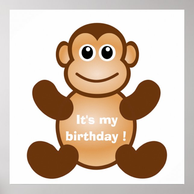 MONKEY BUSINESS POSTER (Vorne)