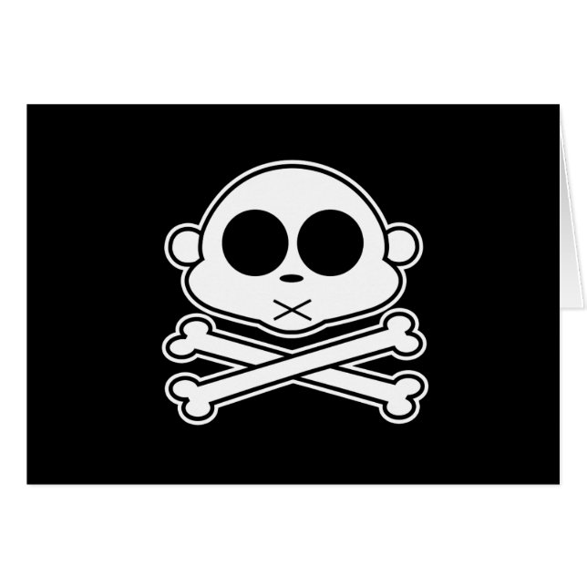 Monkey Cross Bone (Devant horizontal)