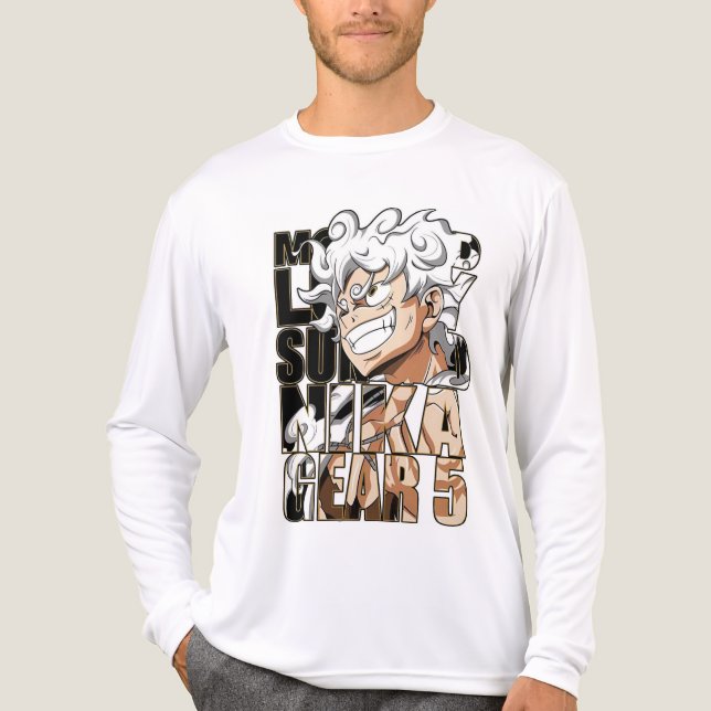 MONKEY D LUFFY T-Shirt Tri-Blend Shirt (Vorderseite)