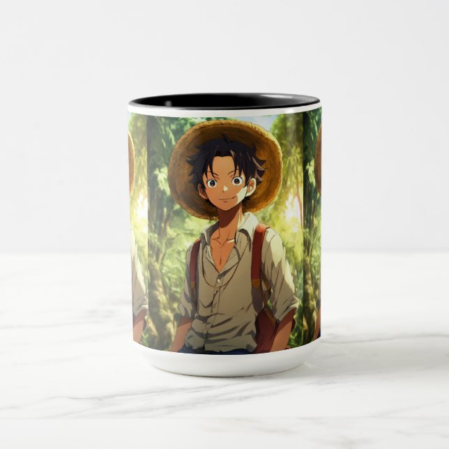 "Monkey D. Ruffy's Odyssey: Anime Fusion Tribute" Tasse (Zentrum)