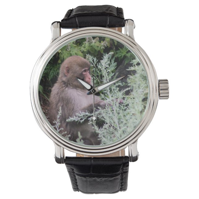 Monkey Daily Pick Armbanduhr (Vorderseite)