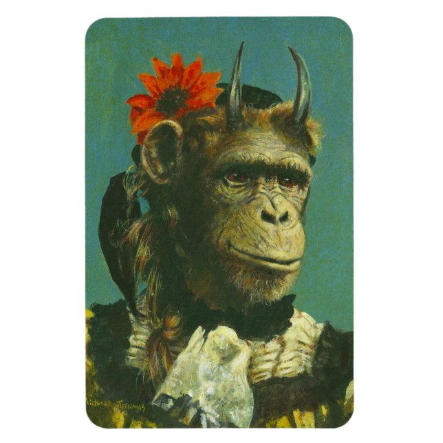 Monkey Demon Flexi Magnet (Vertikal)