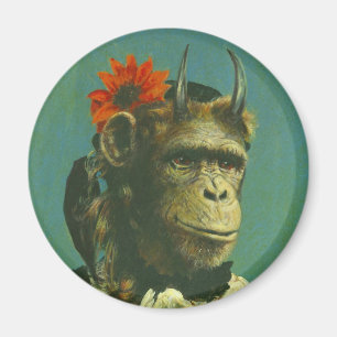 Monkey Demon Magnet