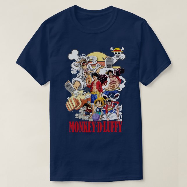 Monkey Dluffy T-Shirt (Design vorne)