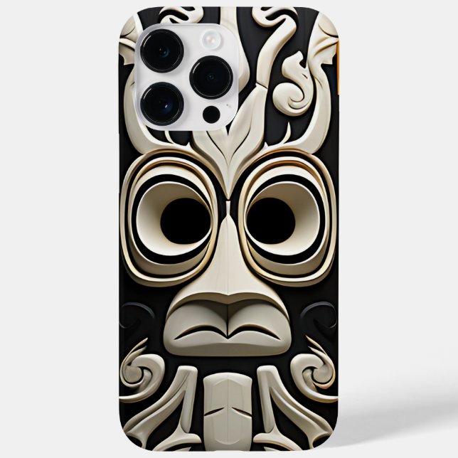 Monkey Face Haida Culture Native Canadian Case-Mate iPhone 14 Pro Max Hülle (Rückseite)