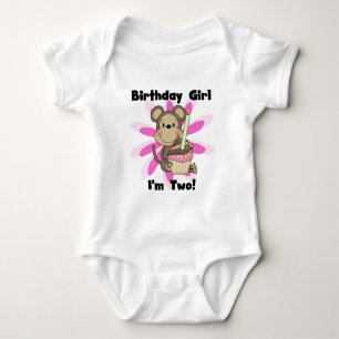 Monkey Girl 2e Anniversaire Tshirts et cadeaux