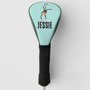MONKEY GOLF HEAD COVER FUNNY PERSONALISIERT GOLF HEADCOVER
