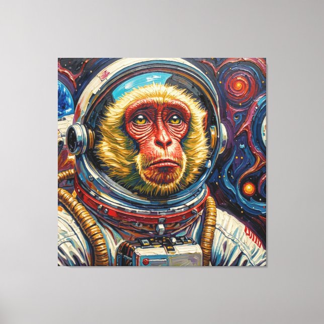 Monkey Gone to Heaven-7 Leinwanddruck (Vorderseite)