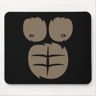 Monkey Gorilla Kostüm T-Shirt Tier Bauch Extravaga Mousepad