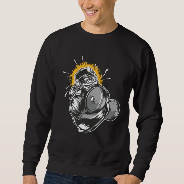 Monkey Gym Sweatshirt (Vorderseite)