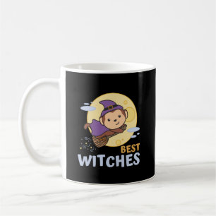 Monkey Halloween Hexenkind Hexen Hexen die besten Kaffeetasse