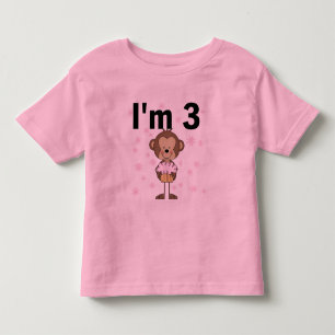 Monkey I'm 3 Anniversaire Tshirts et cadeaux