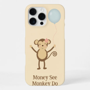 Monkey iPhone 16 Pro Max Hülle