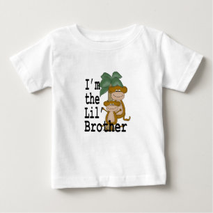 Monkey Little Brother Baby T-shirt
