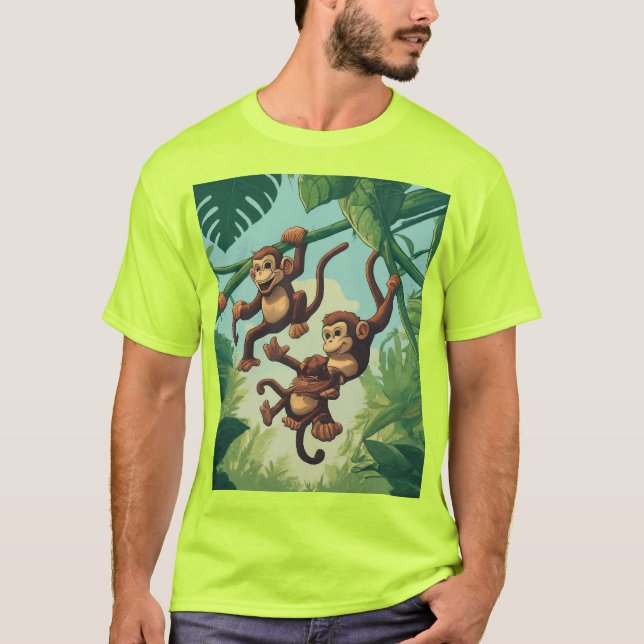 Monkey Mayhem T-Shirt (Vorderseite)