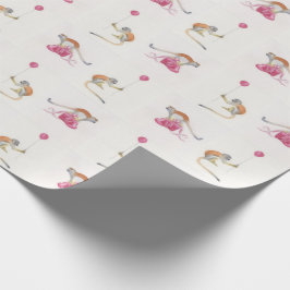 Monkey Party Birthday Gift Wrap Cadeaupapier Geschenkpapier
