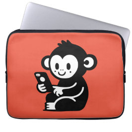 Monkey Phone Laptopschutzhülle