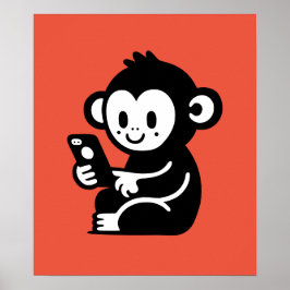Monkey Phone Poster