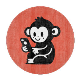 Monkey Phone Schneidebrett