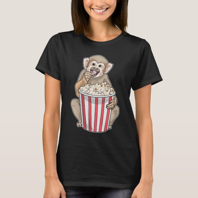 Monkey Popcorn T-Shirt (Vorderseite)