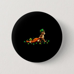 Monkey Punch Meme kleiner Punch-Spielzeug St. Patr Button
