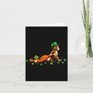 Monkey Punch Meme kleiner Punch-Spielzeug St. Patr Karte