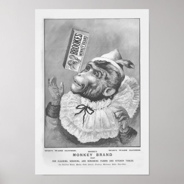Monkey Soap Poster (Vorne)