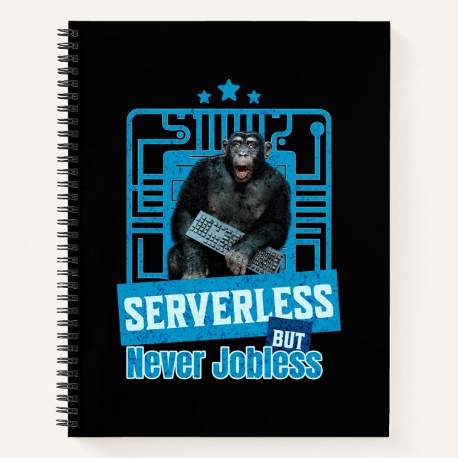 Monkey-Spaß für Entwickler Notizbuch (Vorderseite)