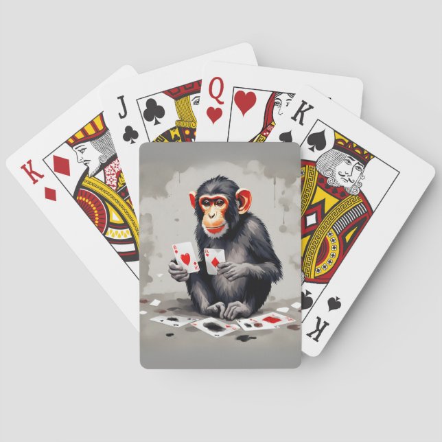 MONKEY SPIELKARTEN (Rückseite)