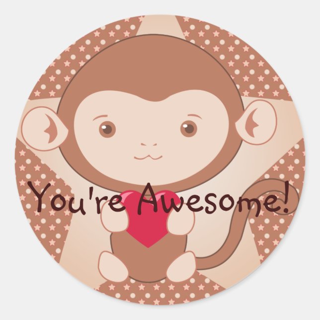 Monkey Stickers (Vorderseite)