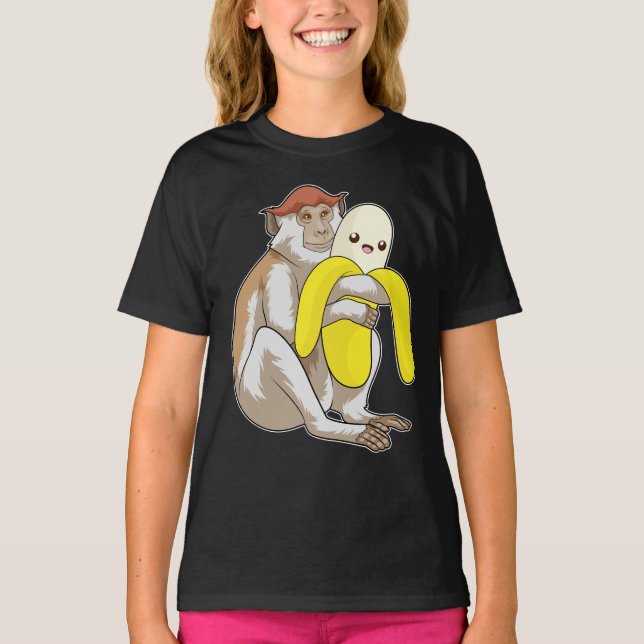 Monkey Stuffed animal T-Shirt (Vorderseite)