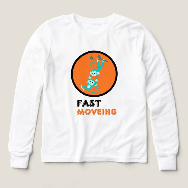 Monkey T-shirt (Design Vorderseite)