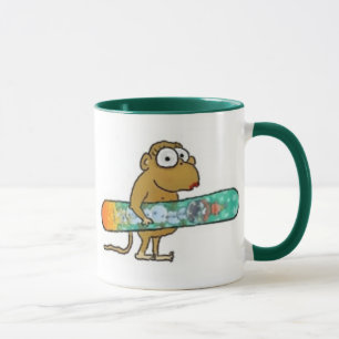 Monkey-Tasse für Snowboards Tasse