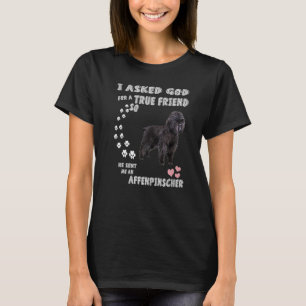 Monkey Terrier Dog Zitat Mama Vater Kostüme Niedli T-Shirt