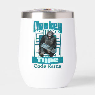 Monkey-Typ, Code läuft lustig Full-Stack-Entwickle