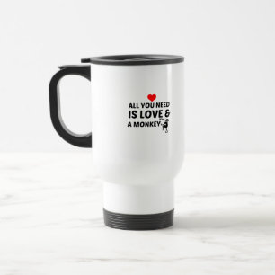 MONKEY UND LIEBE REISEBECHER