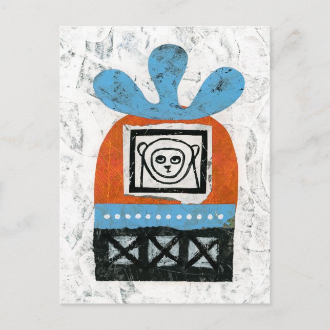 Monkey voit toutes les cartes postales (Devant)