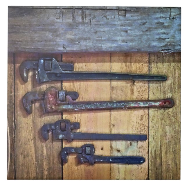 Monkey Wrenches Fliese (Vorderseite)