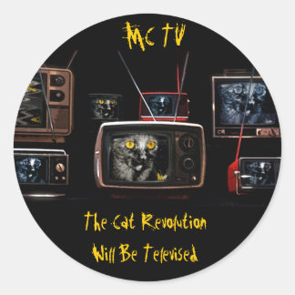 MonkeyCat TV Stickers