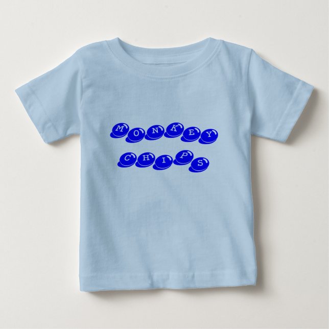MonkeyChips Baby T-shirt (Vorderseite)
