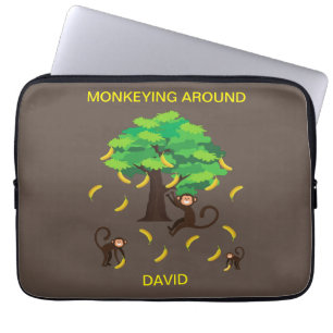 "Monkeying Around" Laptopschutzhülle