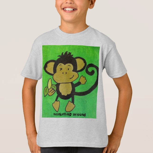 monkeying herum T-Shirt (Vorderseite)