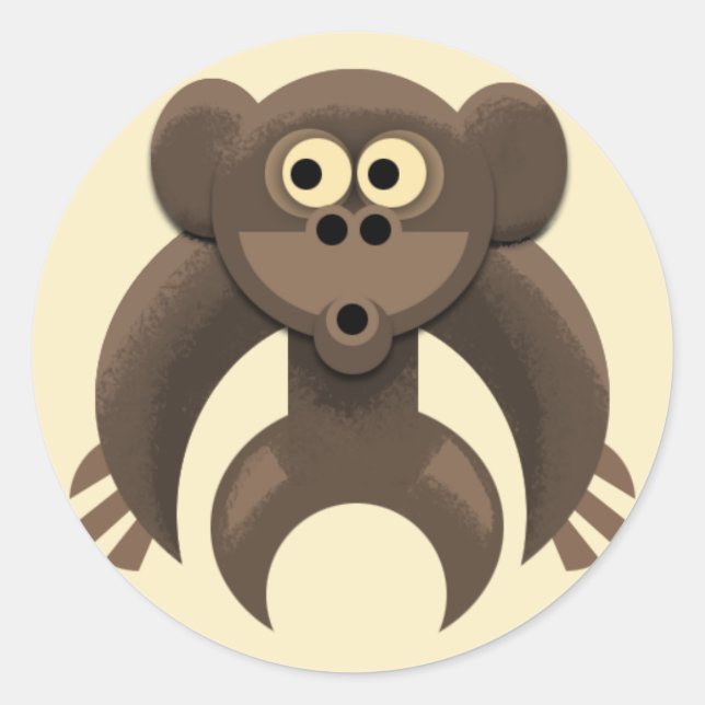 Monkeypit Stickers (Klein) (Vorderseite)