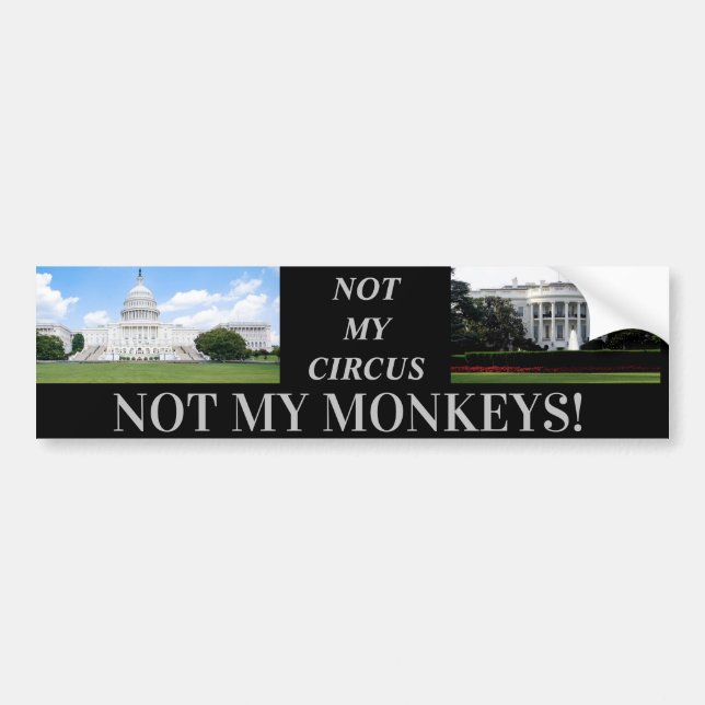 MONKEYS D.C Autoaufkleber (Vorne)