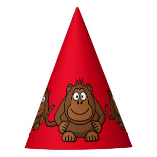 Monkies Party Hat Partyhütchen