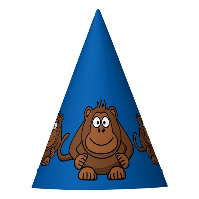 Monkies Party Hat Partyhütchen (Vorderseite)