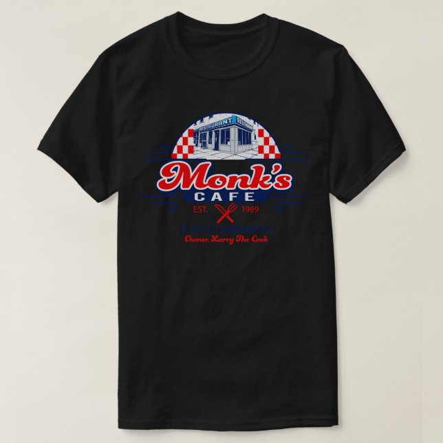 Monks Café T-Shirt (Design vorne)